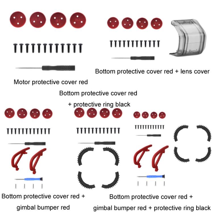 For DJI Avata 2 BRDRC Motor Dust Protection Cover Accessories, Motor Cover