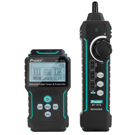 ProsKit MT-7076 LCD Anti-Interference Network Testing Cable Tracer, MT-7076