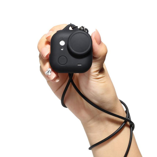 For Insta360 GO Ultra Silicone Case & Lens Cap Set with Lanyard  Anti-Scratch Camera Body Protector, Silicone Case & Lens Cap Set