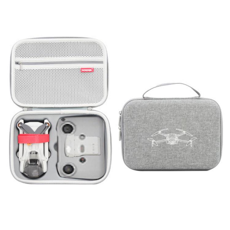 WOKEMA Pressure-Resistant Waterproof Portable Storage Bag, For DJI  Mini 2/ 2 SE, For DJI  Mini 3 / 3 Pro Without Screen, For DJI  Mini 3 / 3 Pro With Screen, For DJI  Mini 4 Pro Without Screen, For DJI  Mini 4 Pro With Screen