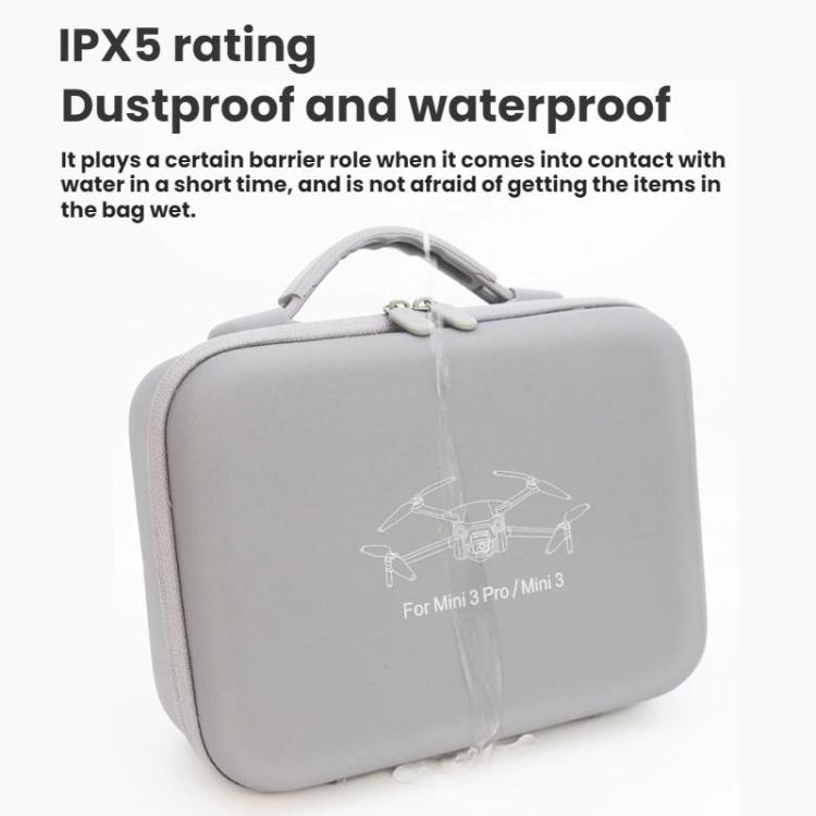 WOKEMA Pressure-Resistant Waterproof Portable Storage Bag, For DJI  Mini 2/ 2 SE, For DJI  Mini 3 / 3 Pro Without Screen, For DJI  Mini 3 / 3 Pro With Screen, For DJI  Mini 4 Pro Without Screen, For DJI  Mini 4 Pro With Screen