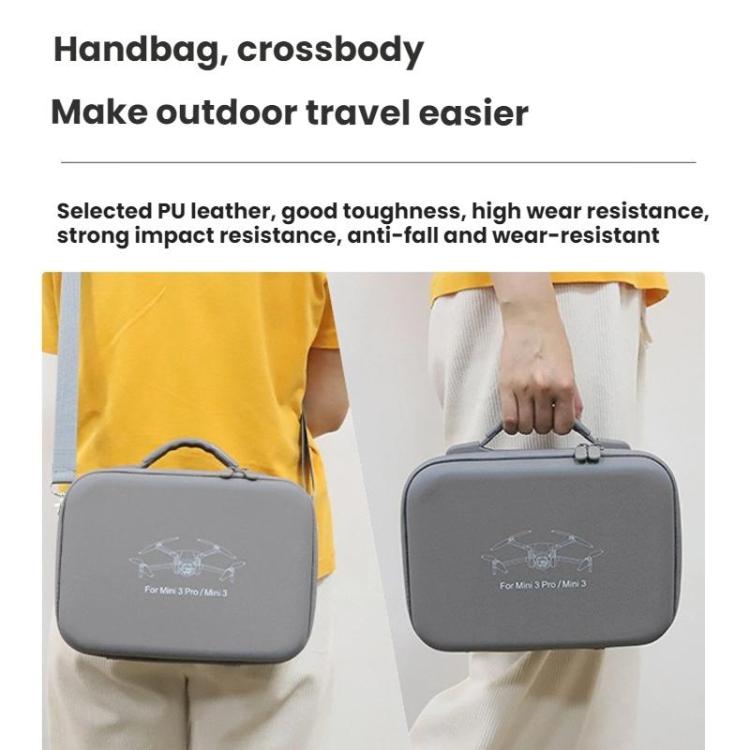 WOKEMA Pressure-Resistant Waterproof Portable Storage Bag, For DJI  Mini 2/ 2 SE, For DJI  Mini 3 / 3 Pro Without Screen, For DJI  Mini 3 / 3 Pro With Screen, For DJI  Mini 4 Pro Without Screen, For DJI  Mini 4 Pro With Screen