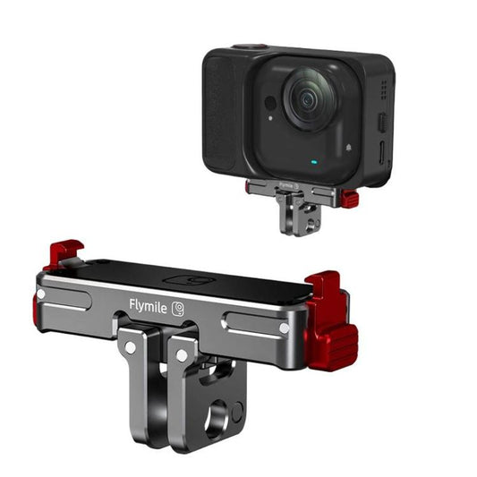 For Insta360 Go Ultra Flymile Magnetic Quick-Release Adapter Aluminum Alloy Mount Extension Accessory, Go Ultra
