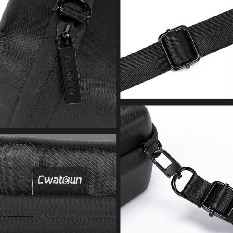 For DJI Osmo Pocket 3 Cwatcun D224 Medium EVA Hard Shell Bag Shockproof Pressure Resistant Storage Bag, D224