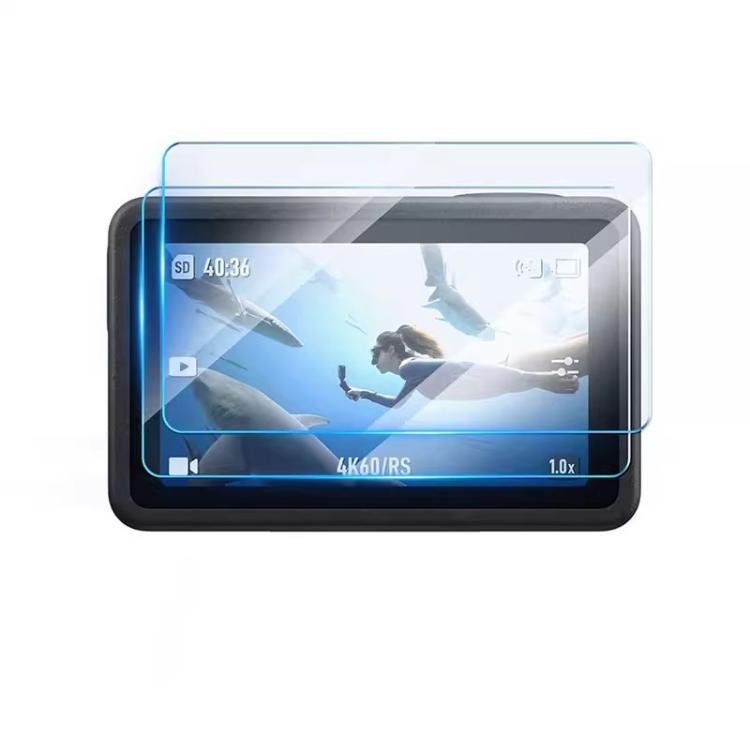 For DJI Osmo Action 6 Tempered Glass Screen Protector HD Clear Lens Film Kit, 1-Pack, 2-Pack