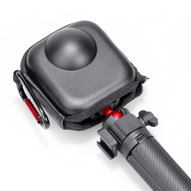 For GoPro MAX2 Compact Hard Shell Carrying Case Protective Storage Bag With Carabiner Clip, Carrying Case