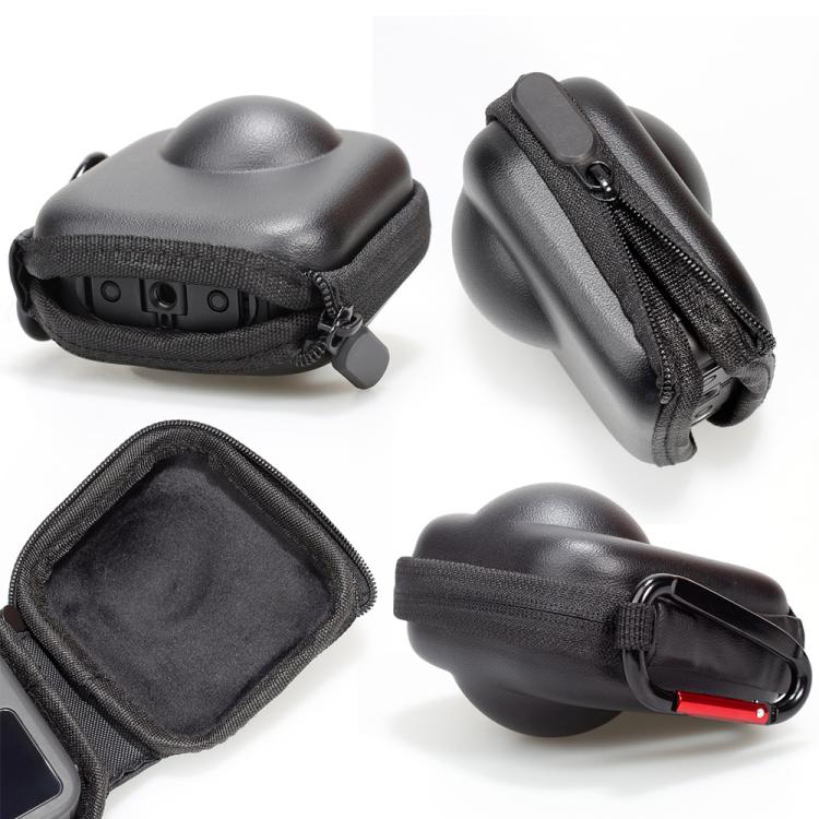 For GoPro MAX2 Compact Hard Shell Carrying Case Protective Storage Bag With Carabiner Clip, Carrying Case