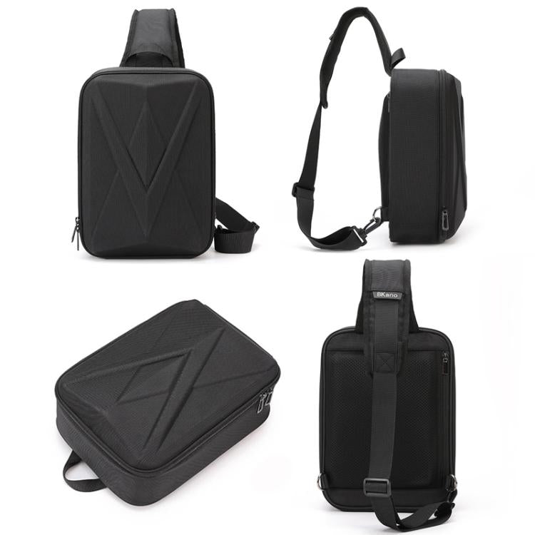 For DJI Neo 2 BKano Smooth Fly Kit Organizer Bag Chest Crossbody Bag, Crossbody Bag(Black)