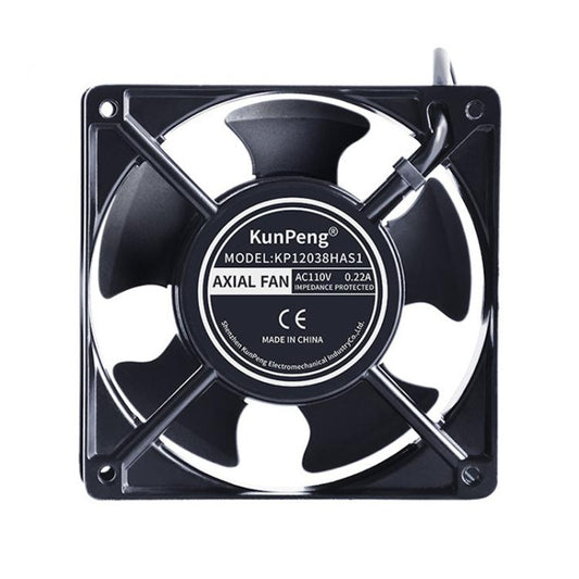 KunPeng KP12038HAS2 12cm Oil-Impregnated Bearing Cooling Fan Industrial AC Fan, 110V, 220V, 380V