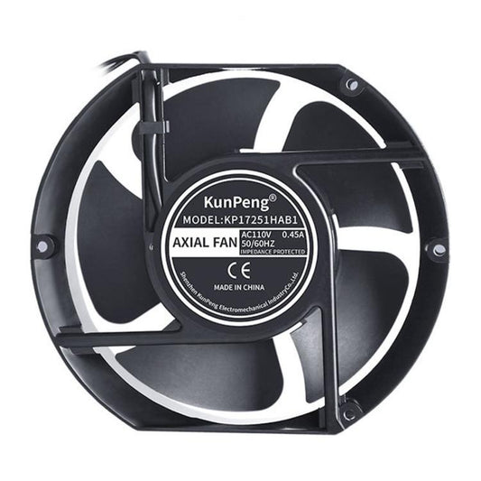 KunPeng 38W 2600r/Min Ball Bearing Cooling Fan Charging Pile Axial Flow Fan, 110V, 220V, 380V
