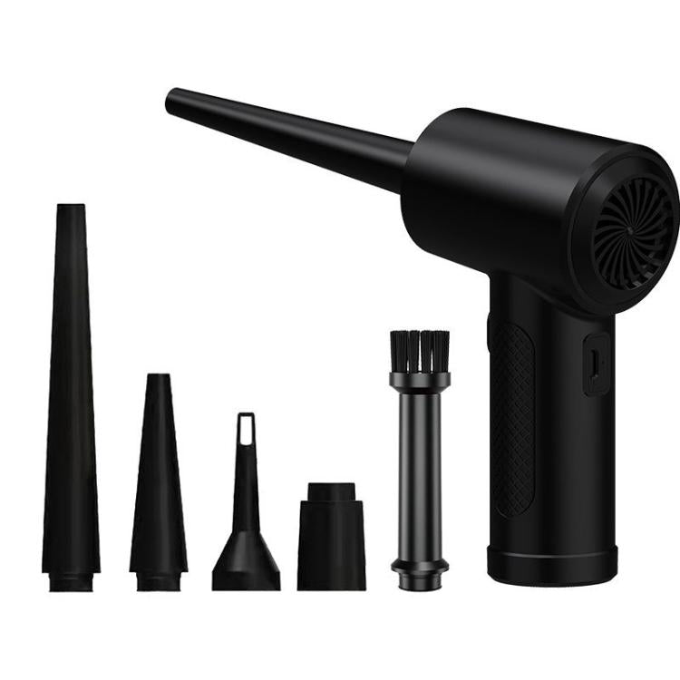 Computer Case Keyboard Cleaning USB Rechargeable Handheld Dust Blower, 2000mAh x 3, 2000mAh x 2