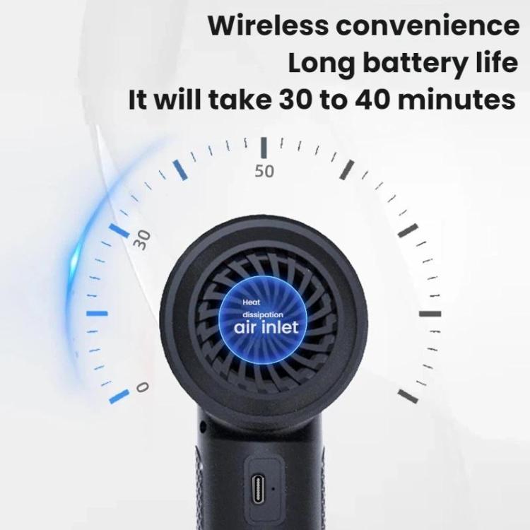 Computer Case Keyboard Cleaning USB Rechargeable Handheld Dust Blower, 2000mAh x 3, 2000mAh x 2