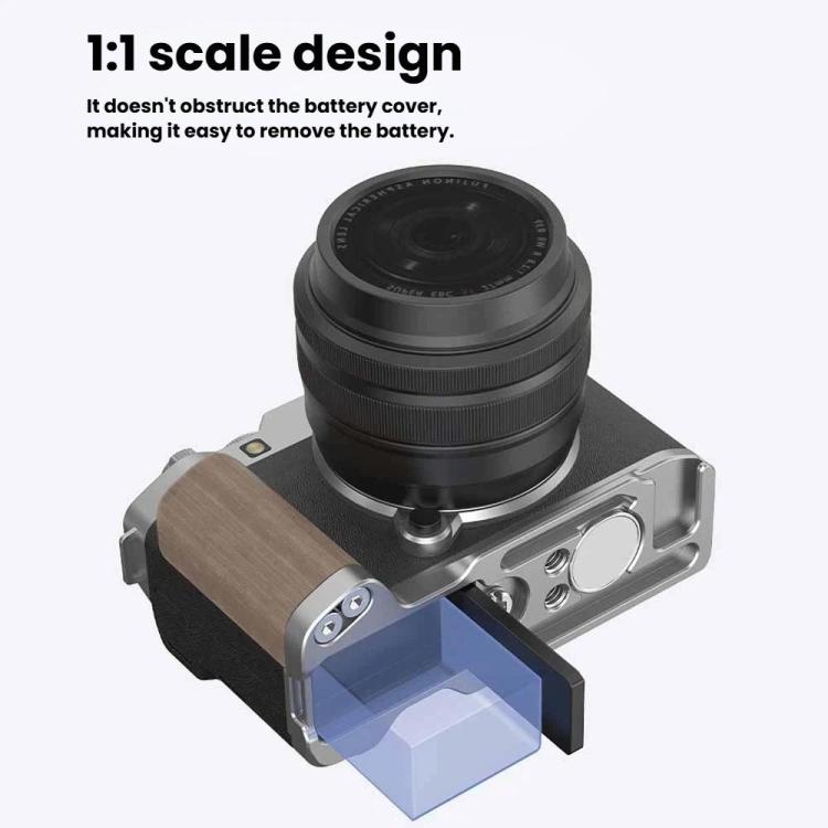 Camera Expansion Accessories Arca-Swiss Quick Release Metal Base, For Fujifilm X-M5 Ebony L-Plate, For Fujifilm X-M5 Walnut L-Plate, For Fujifilm X-M5 Thumb Grip Black, For Fujifilm X-M5 Thumb Grip Silver