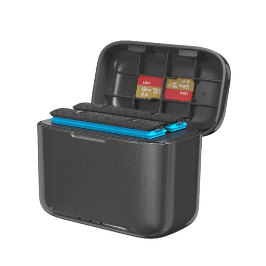 For Insta360 X4 Air AMagisn Fast Charging Case Portable Battery Charger And Storage Box, PM14