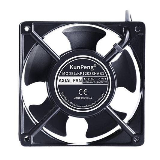 KunPeng 23W 12cm Ball Bearing AC Cooling Fan Industrial Humidifier Fan, 110V, 220V, 380V