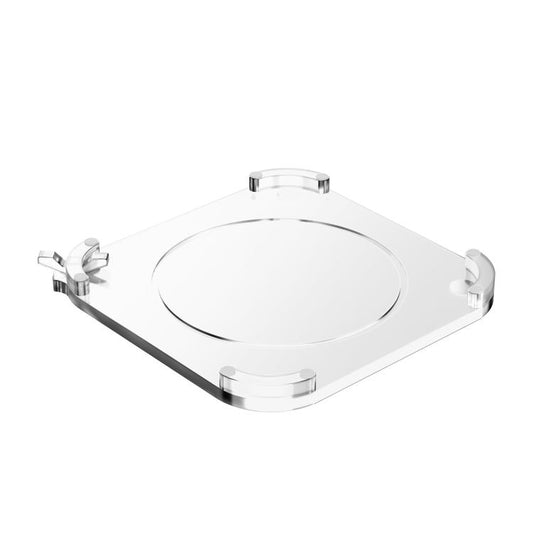 For Mac Mini M4/M4 Pro Acrylic Anti-Slip Desktop Stand Holder Secure Base, For Mac Mini M4/M4 Pro