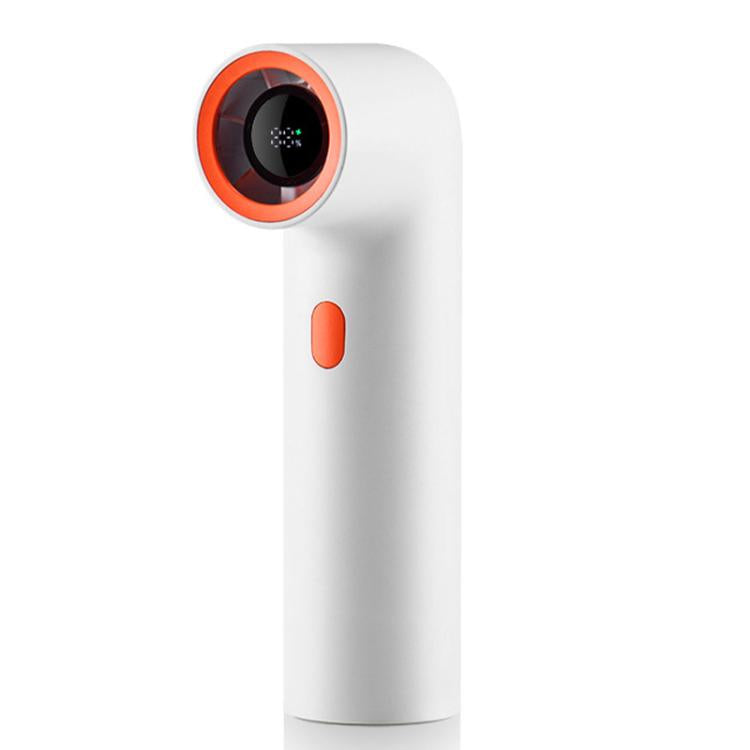 F21 High Speed Curved Tube Fan Mini Turbo Portable Digital Display High-Power Handheld Fan