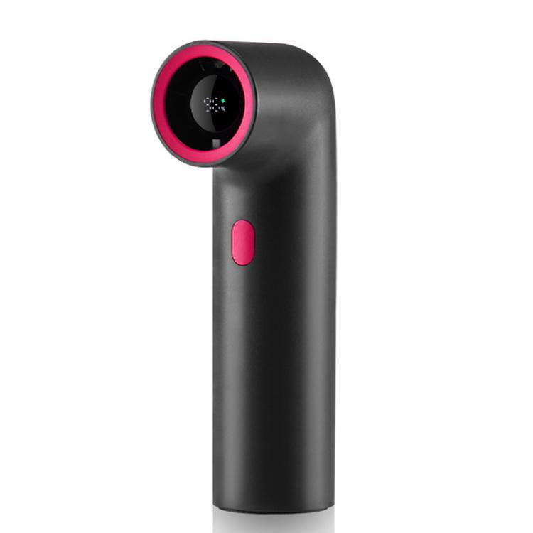 F21 High Speed Curved Tube Fan Mini Turbo Portable Digital Display High-Power Handheld Fan