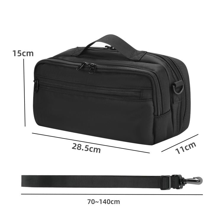 Carrying Case for Nintendo Switch 1 / 2 Protective Messenger Bag with Padded Compartment for Console, Controllers, and Accessories