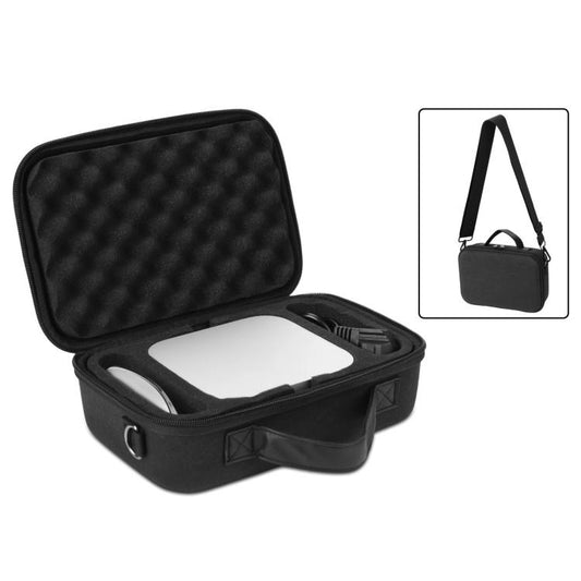 For Mac Mini M4 / M4 Pro 2024 Hard Shell EVA Carrying Case Portable Shoulder Messenger Bag, Shoulder Bag