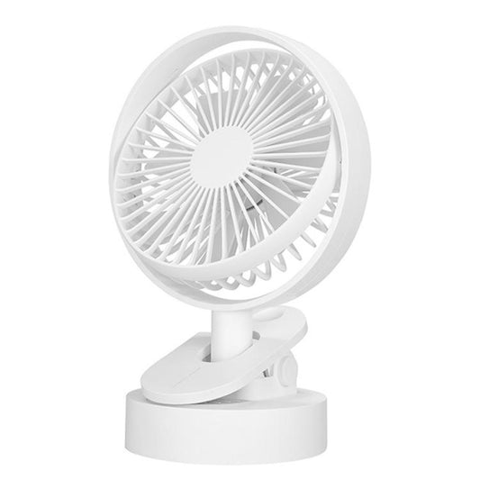 F5 Desktop Oscillating Clip Fan USB Charging Tabletop Mini Fan, F5