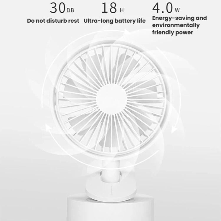 F5 Desktop Oscillating Clip Fan USB Charging Tabletop Mini Fan, F5