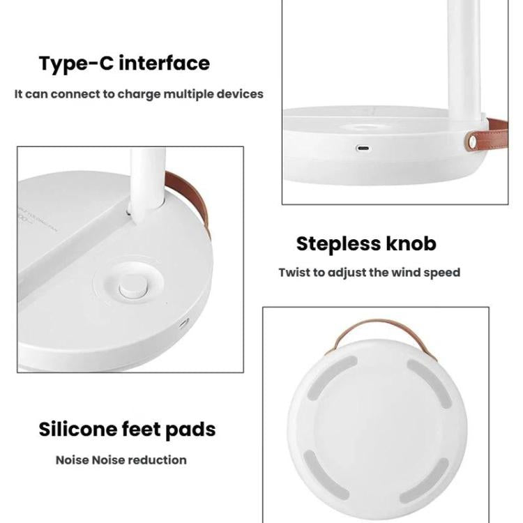 F11 Desktop Telescopic Folding Fan Outdoor Mini Portable Charging Desk Fan, F11