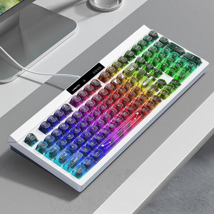 LANGTU L102 Mechanical 1.5m Wired Gaming Keyboard With RGB Light
