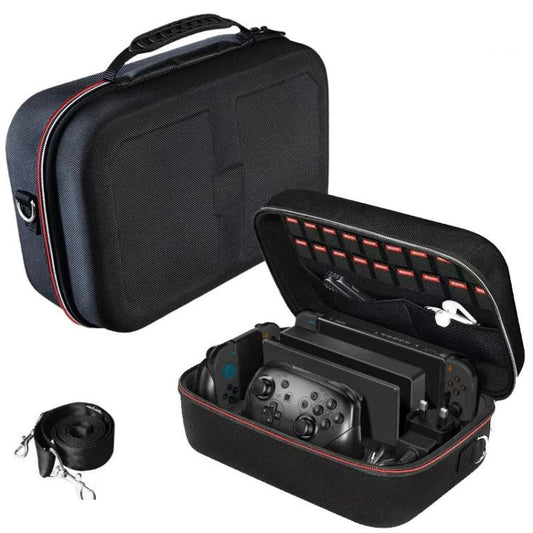 For Switch 2 Hard Shell Carrying Case With Removable Inner Compartment for Console and Full Accessories Set