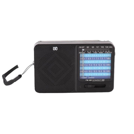 W-913 Portable Pointer Dual-Power Radio FM/AM/SW1-7 Multi-Band Radio