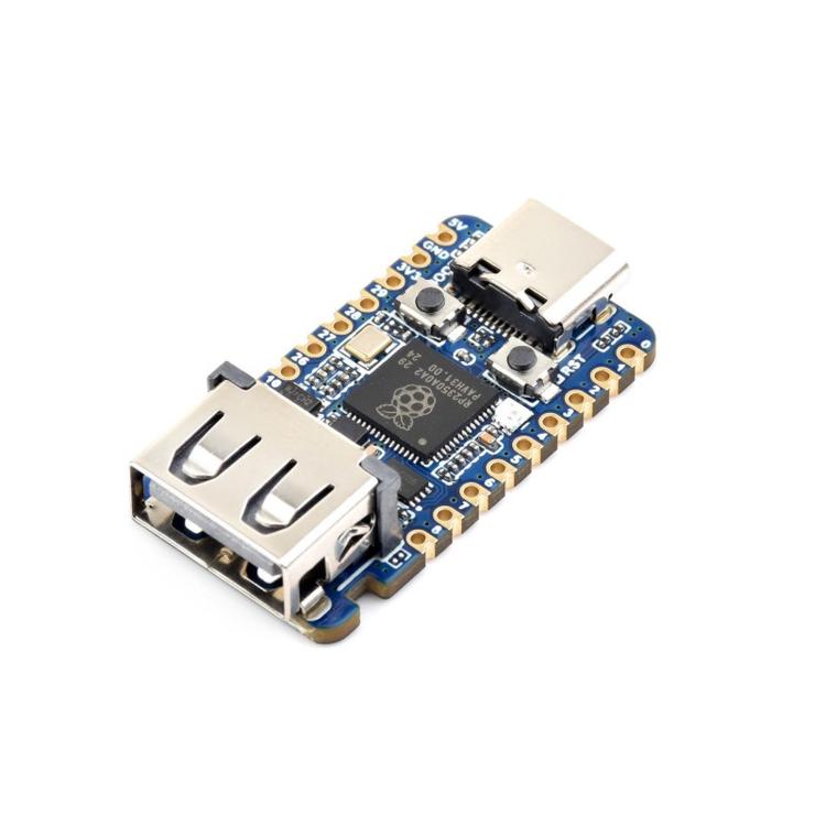 Waveshare 30274 RP2350A USB Mini Development Board 150MHz Operating Frequency, 30274