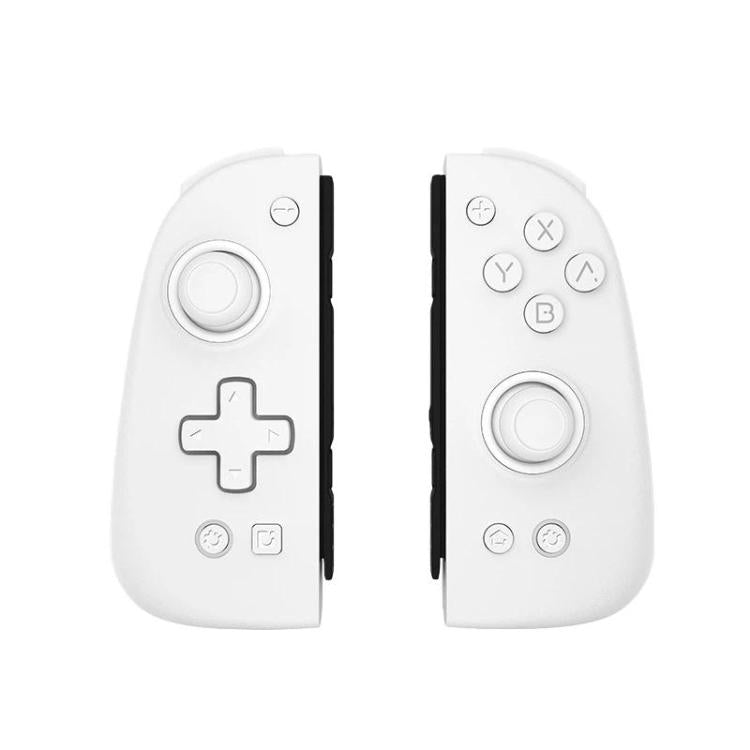 MOBAPAD For Nintendo Switch Split Left & Right Joypad Hall Effect Joystick Game Controller, S1-HD White, S1-HD Black