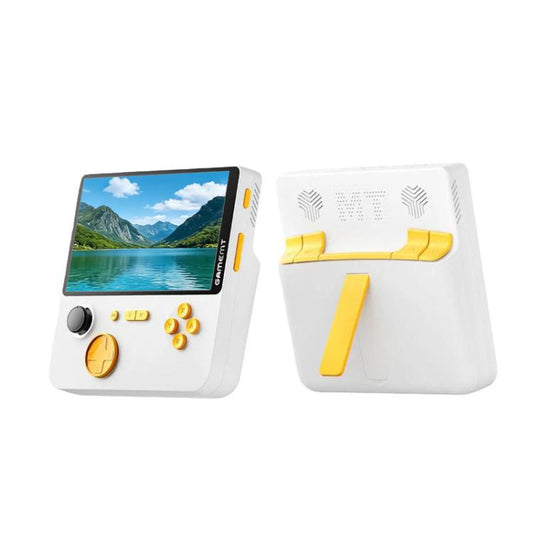 GAMEMT E5 5 Inch HD Screen Retro Game Console Dual-Core Processor Handheld, 32GB, 64GB, 128GB, Raw Machine Without Games