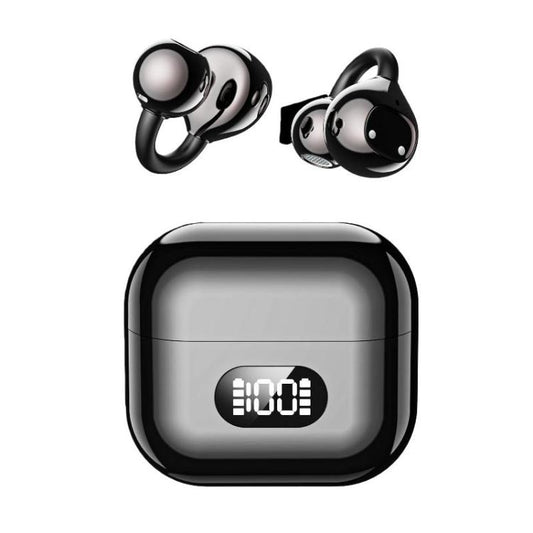 X62 150 Languages AI Translation Earphones Clip-On Digital Display Smart Bluetooth Earphones