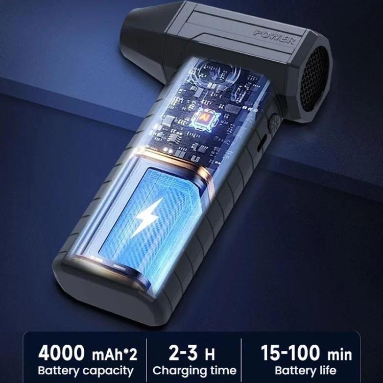 110000RPM High-Power Cleaning Blower Outdoor Brushless Motor Digital Display Powerful Fan, W20K