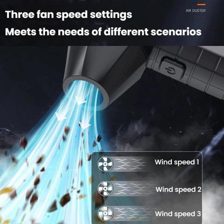 110000RPM High-Power Cleaning Blower Outdoor Brushless Motor Digital Display Powerful Fan, W20K