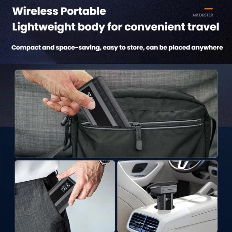 110000RPM High-Power Cleaning Blower Outdoor Brushless Motor Digital Display Powerful Fan, W20K