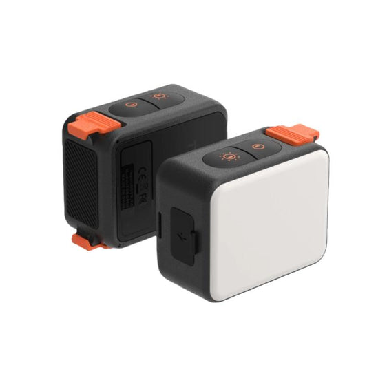 For DJI Osmo Action 6 / Nano TELESIN Magnetic Quick Release Fill Light Dual Color Temperature With 25 LEDs