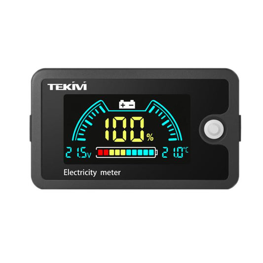 TEKM 8-100V Two-Wire Battery Power LCD Digital Display