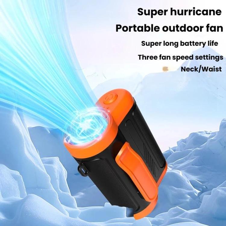 High-Speed Hanging Fan Portable Neck-Wear Handheld Outdoor Fan Mini USB Desktop Fan