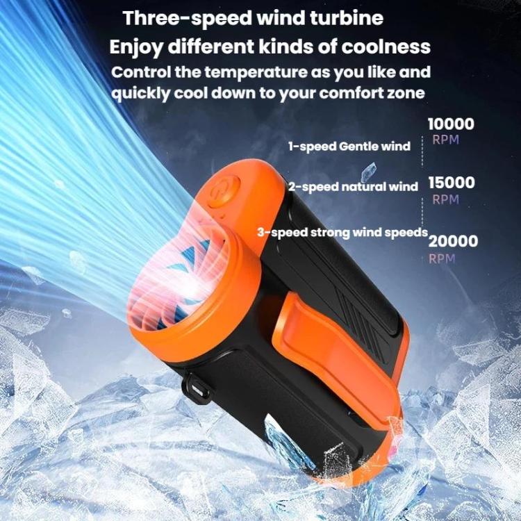 High-Speed Hanging Fan Portable Neck-Wear Handheld Outdoor Fan Mini USB Desktop Fan