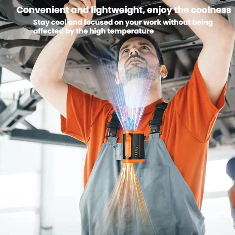 High-Speed Hanging Fan Portable Neck-Wear Handheld Outdoor Fan Mini USB Desktop Fan