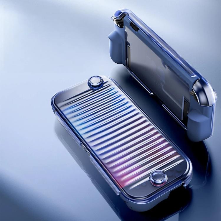 For Nintendo Switch 2 Crystal Full-Coverage Protective Case Dock-Compatible Design