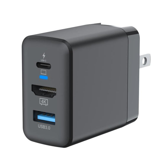 60W 3-In-1 Power Dock With 4K 60Hz HDMI For Nintendo Switch 2 Fast Charging Adapter With USB-C & USB 3.0 Ports US Plug