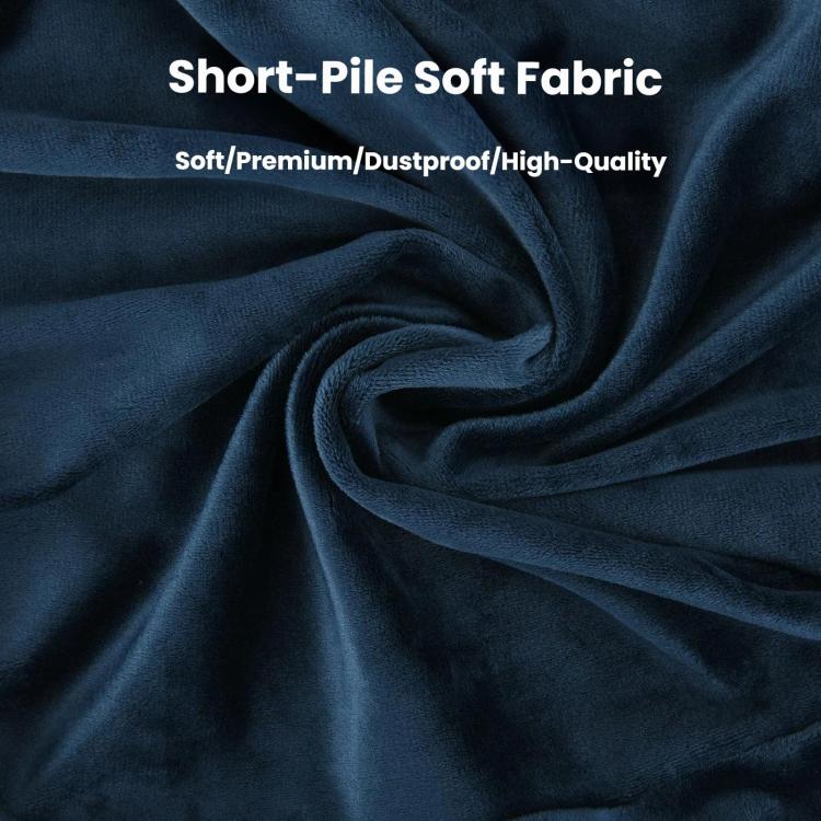 Dust Cover for Audio-Technica AT-LP120XUSB Turntable Short-Pile Soft Fabric Protector, AT-LP120XUSB  Black, AT-LP120XUSB Blue