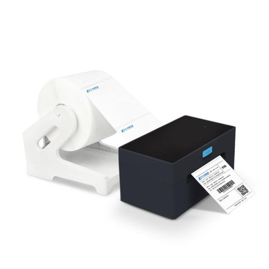 4-Inch High-Speed Thermal Label Printer with Dedicated Paper Stand, US Plug, HZTZ 9220-USB Black, HZTZ 9220-USB+Bluetooth Black, HZTZ 9220-USB+LAN Black, HZTZ 9220-USB+WiFi Black, HZTZ 9220-USB White, HZTZ 9220-USB+Bluetooth White