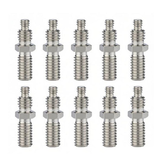 Cloud Platform Central Axis 1/4 To 3/8 inch Tripod Adapter Camera Screw, 10pcs E7, 10pcs E8