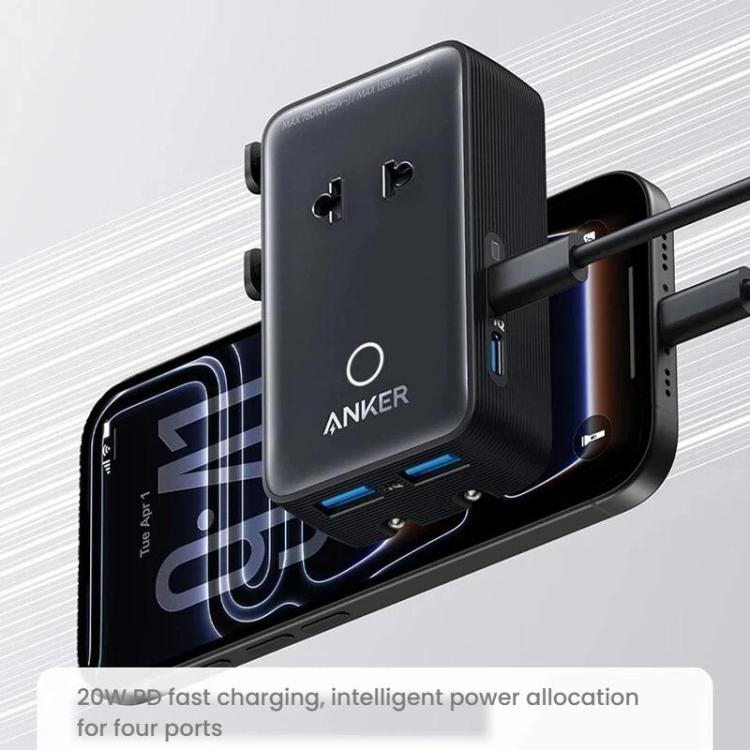 ANKER A9215 Multi-Country Adapter 20W Fast Charging PD Smart Distribution Universal Portable Charger