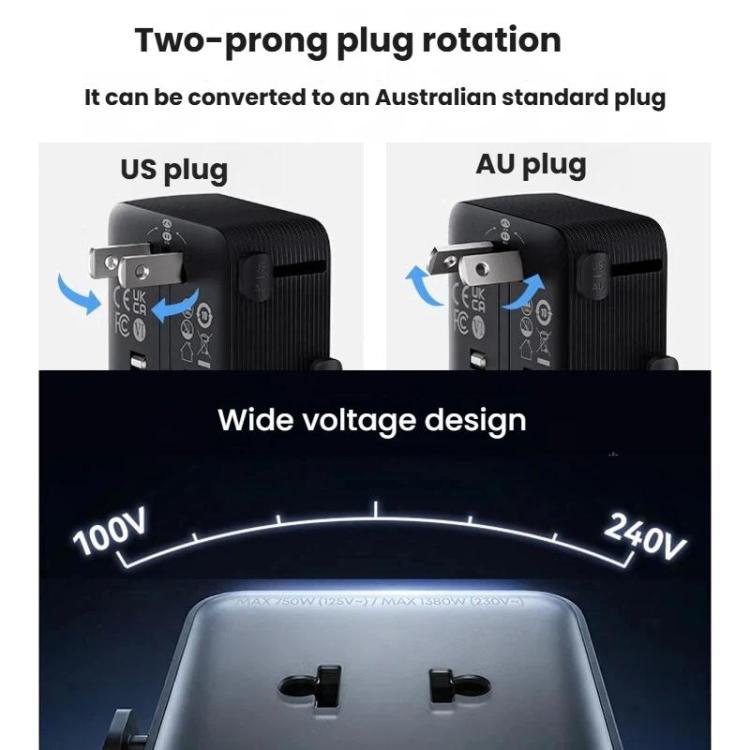 ANKER A9215 Multi-Country Adapter 20W Fast Charging PD Smart Distribution Universal Portable Charger