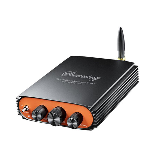 Sienwiny YS-KL5 Bluetooth 5.3 Dual-Channel TPA3255 Chip 600W High-Power HiFi Digital Amplifier, EU Plug, US Plug